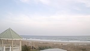 Live webcam view of Holden Beach NC showing the Holden Beach Bridge crossing the Atlantic Intracoastal Waterway in Brunswick County