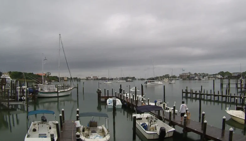 Ocracoke Island Webcams showcasing Silver Lake Harbor and coastal views