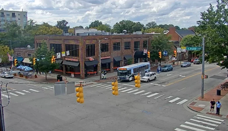 Live View of Franklin Street in Chapel Hill, NC