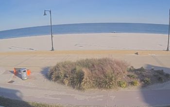 Live Webcam of Buckroe Beach and Buckroe Beach Park in Hampton Virginia
