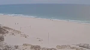 Live view of Orange Beach, Alabama with beautiful surf views