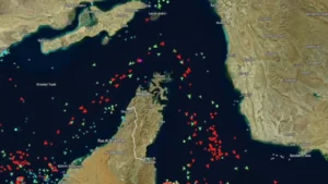 LIVE Strait Of Hormuz Ship Tracker Webcam
